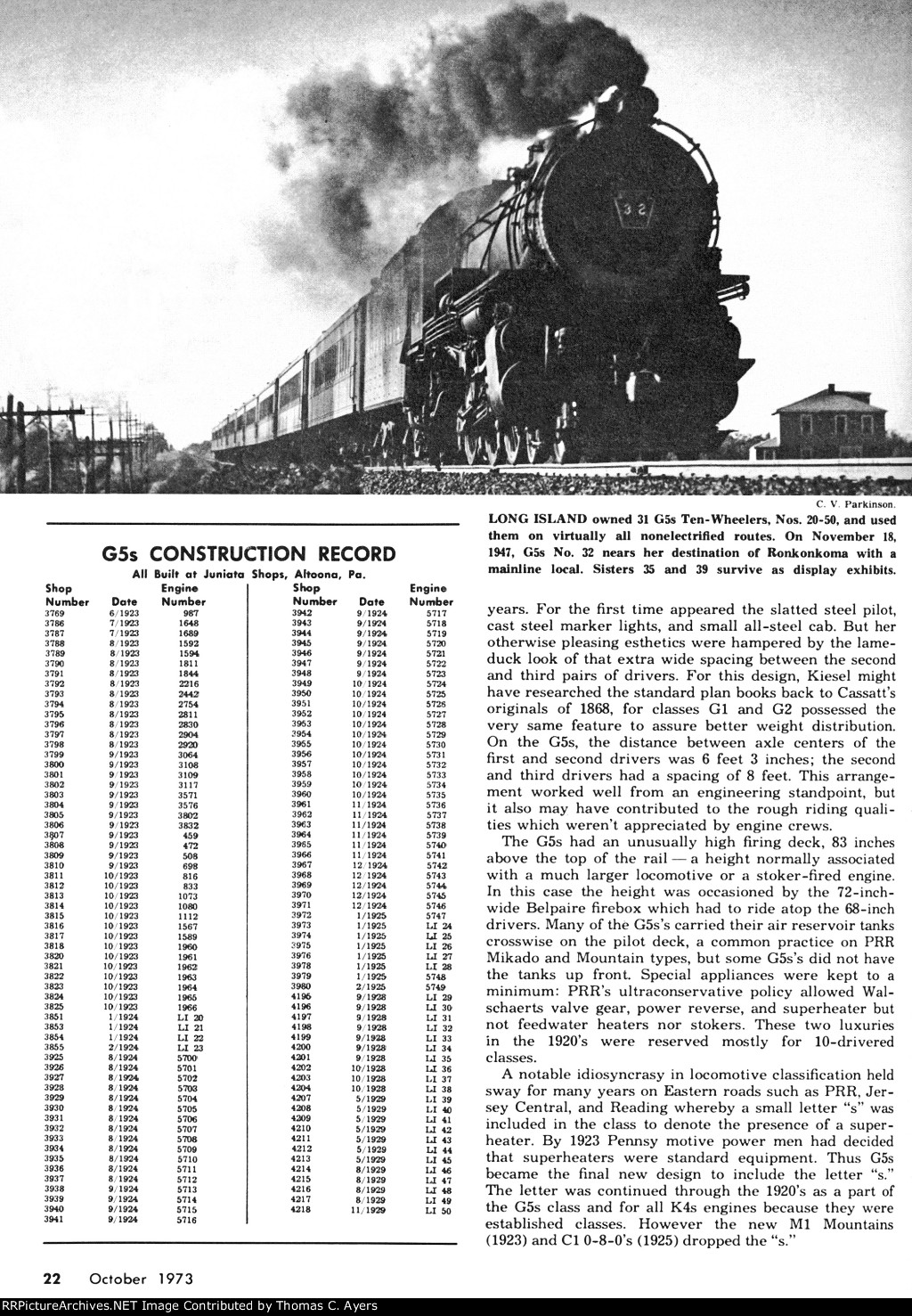 "Mass-Production Ten-Wheeler," Page 22, 1973